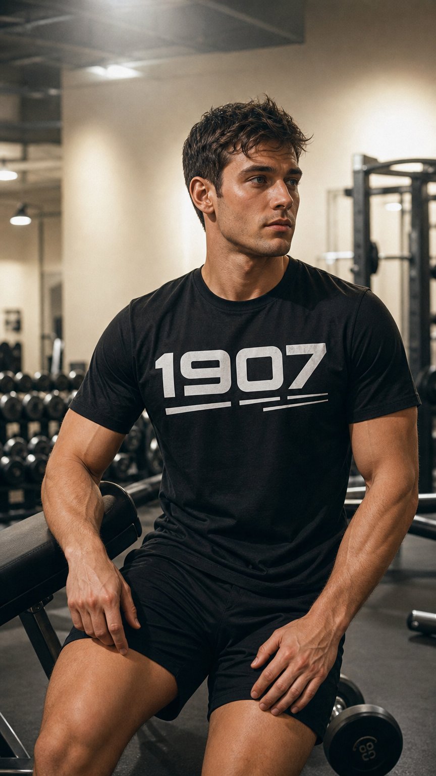 AI product shot of 1907 Fitness Activewear