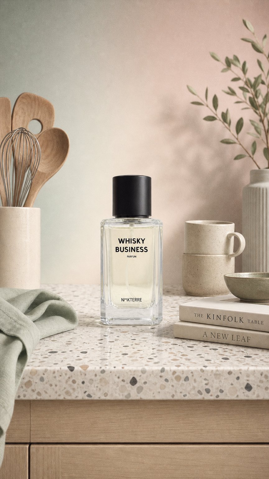 AI product shot of 위스키 비지니스 [7월 1일 공식 판매 시작]