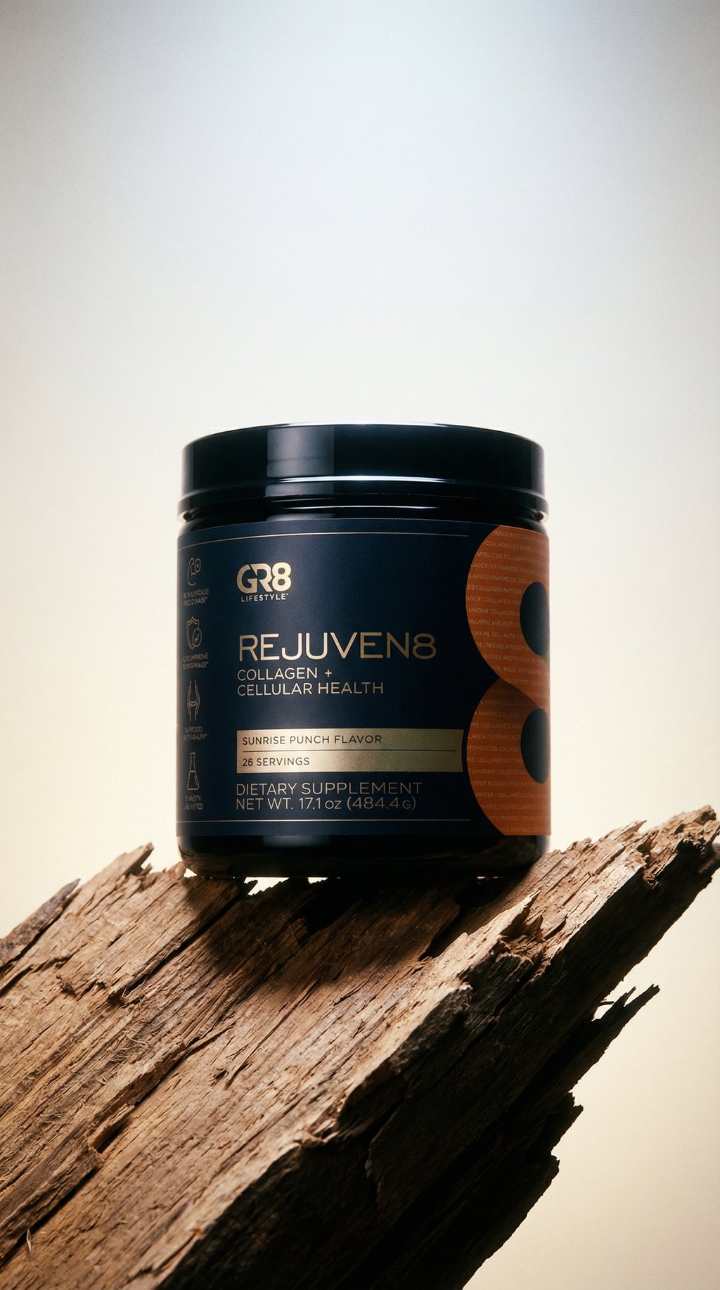 AI product shot of Rejuven8