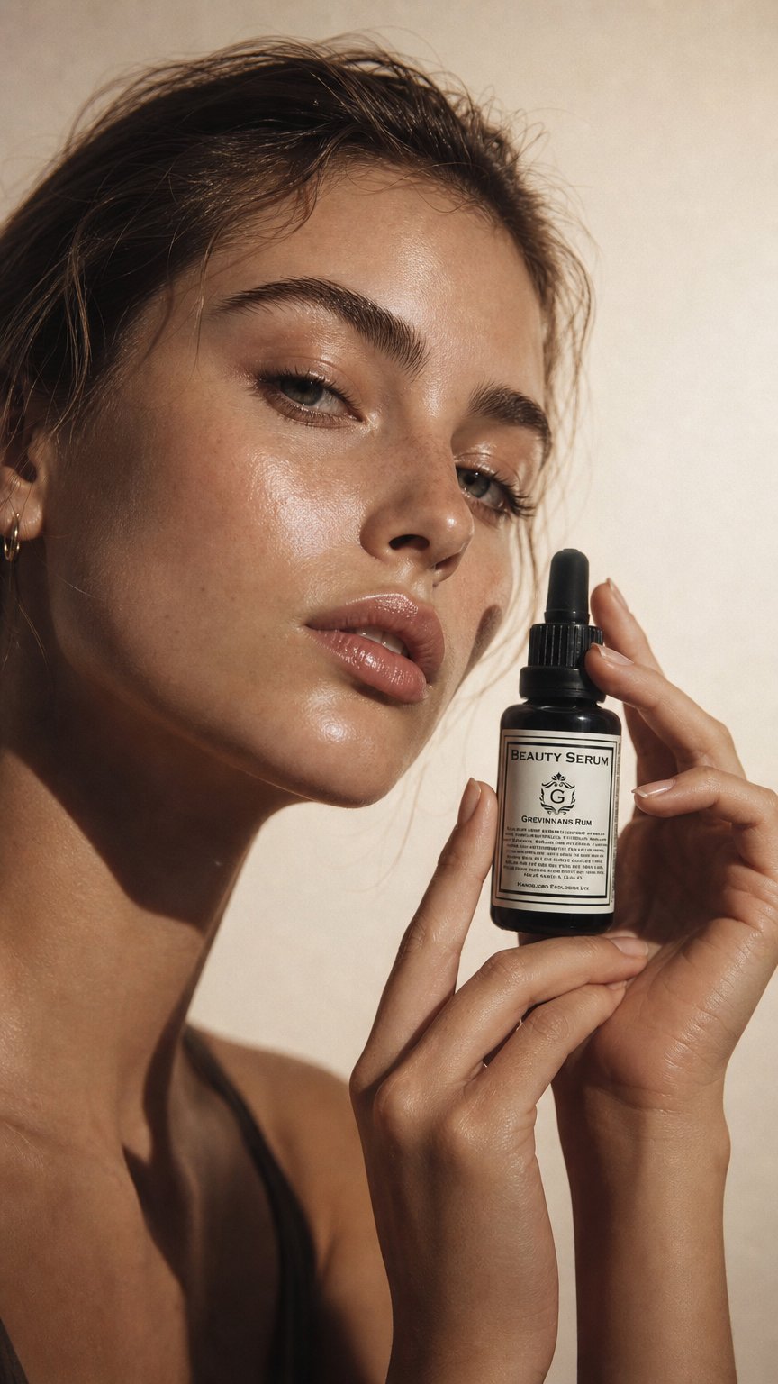AI product shot of Beauty Serum 30 ml