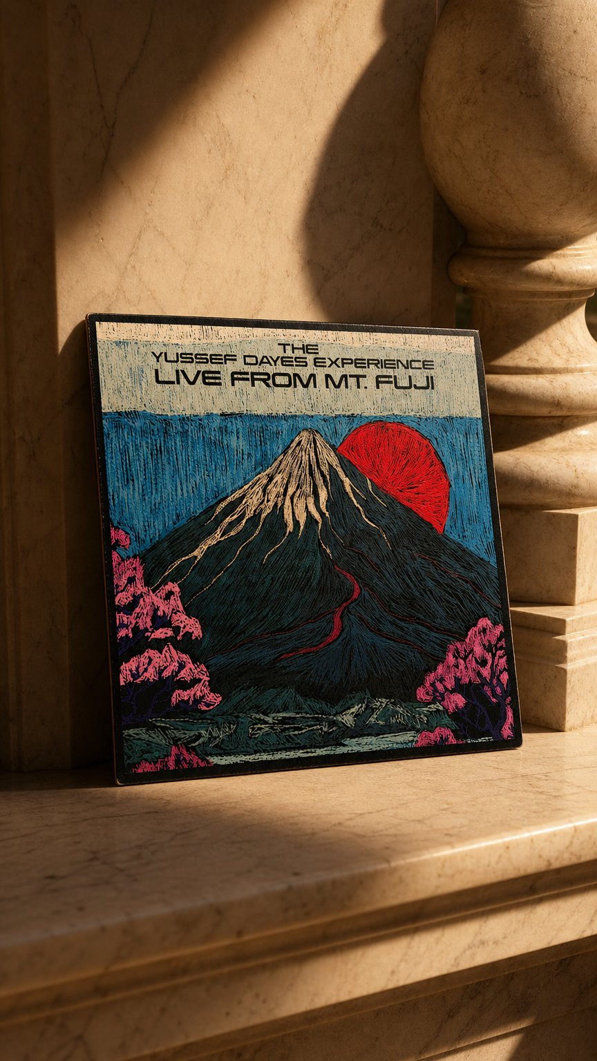 AI product shot of The Yussef Dayes Experience - Live From Mt. Fuji