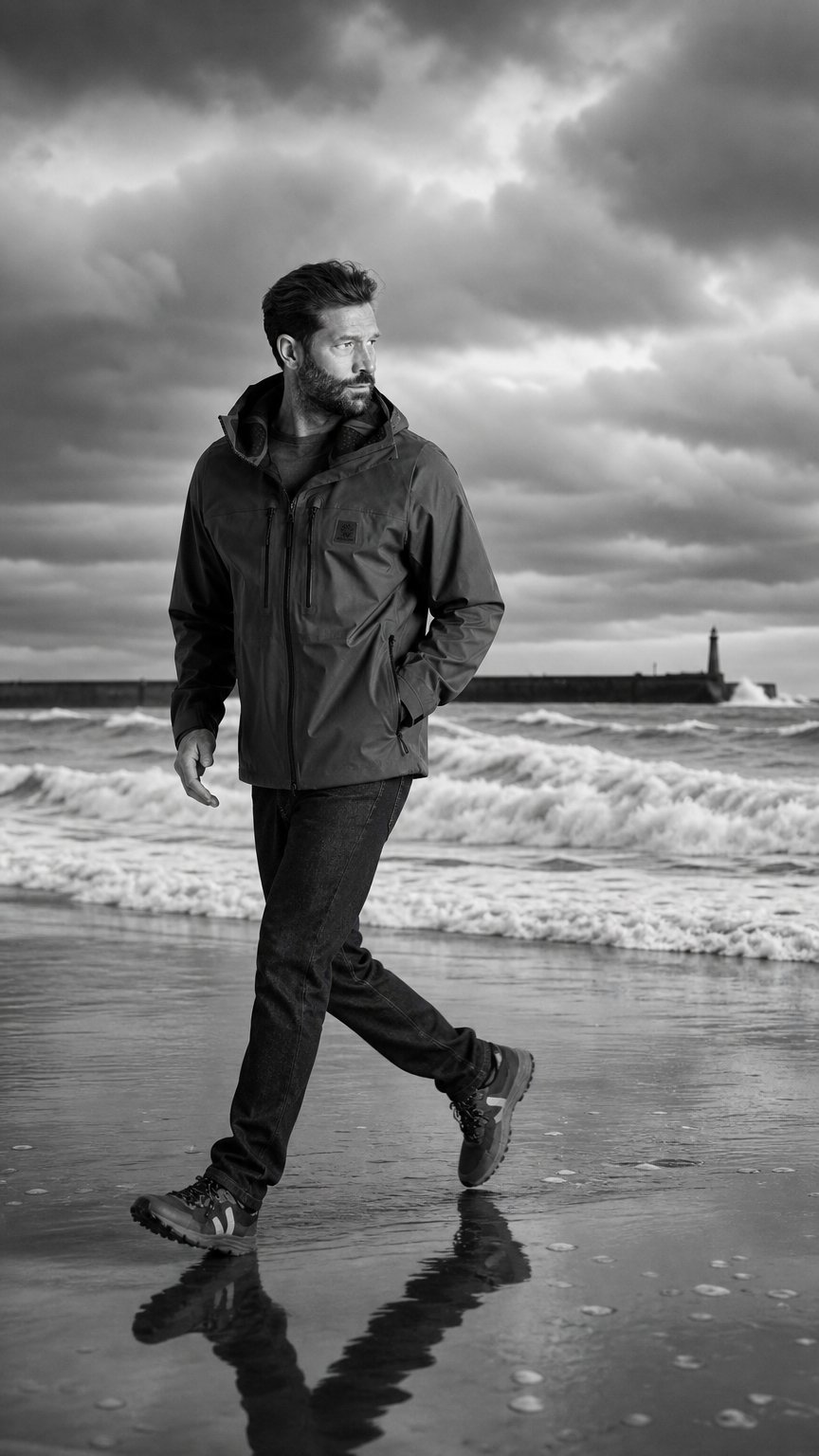 AI product shot of Markham Hardshell Jacket