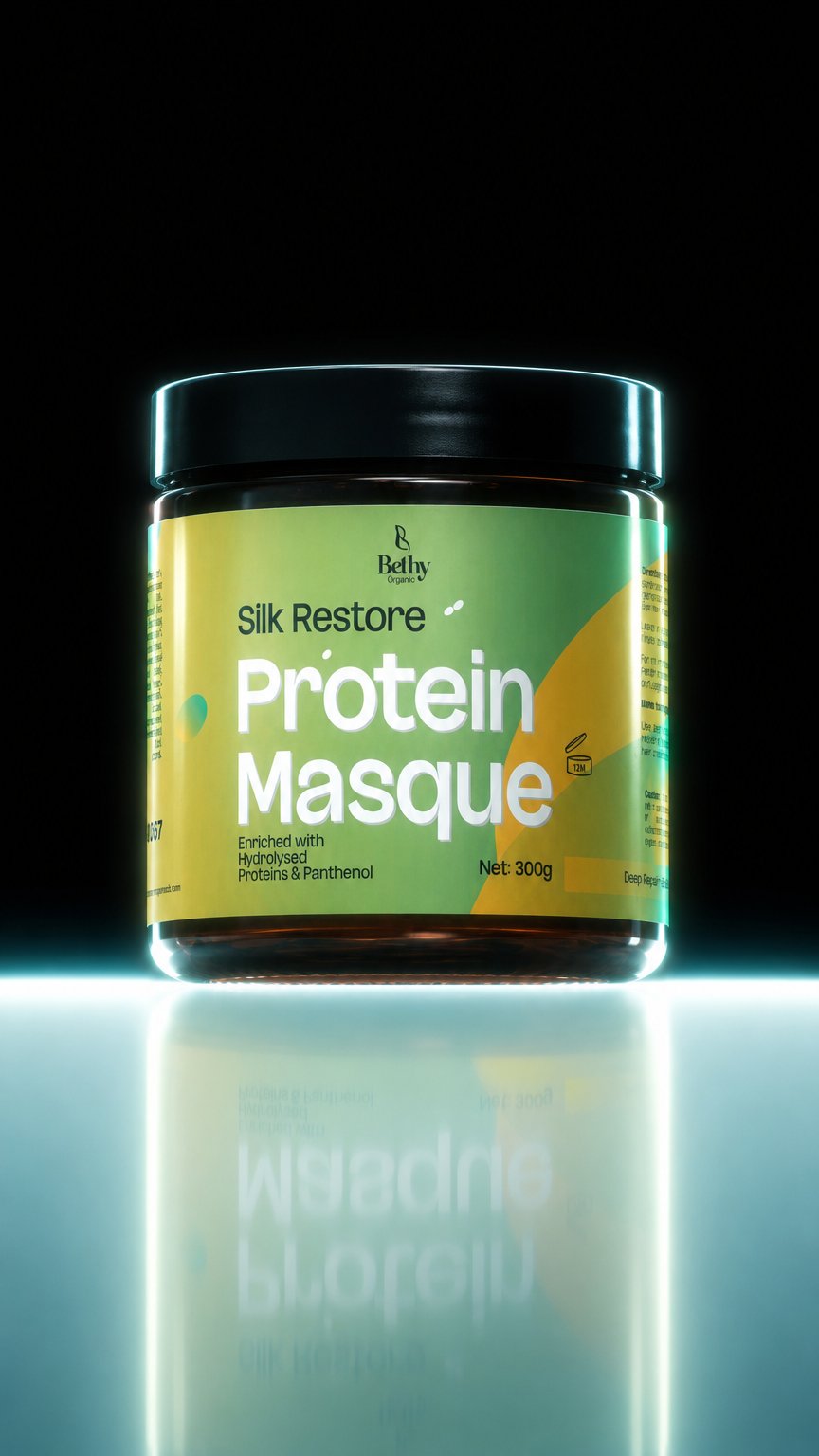AI product shot of Silk Restore Protein Masque