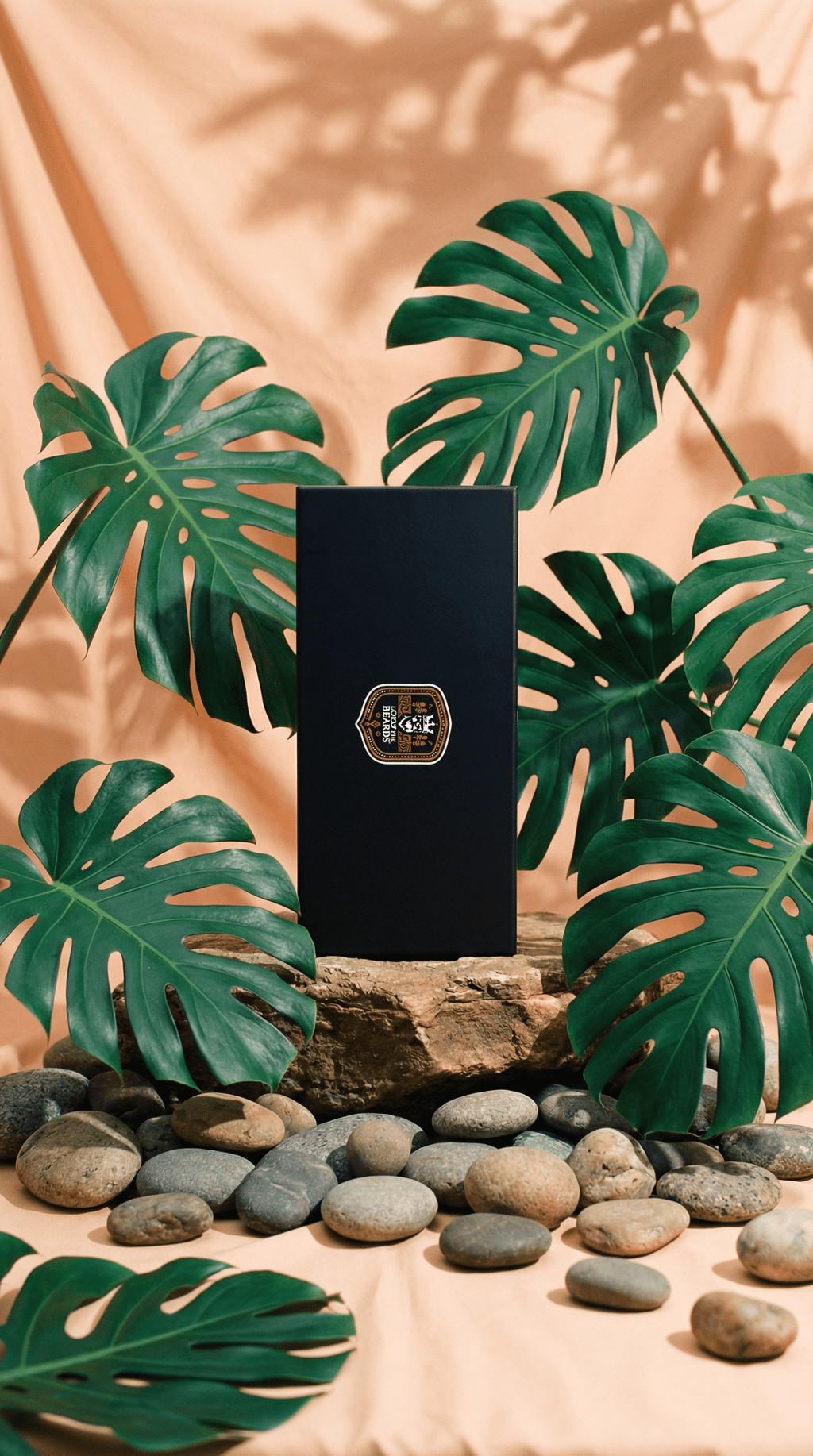 AI product shot of Luxury Beard Oil Gift Set - The Perfect Gift to Give