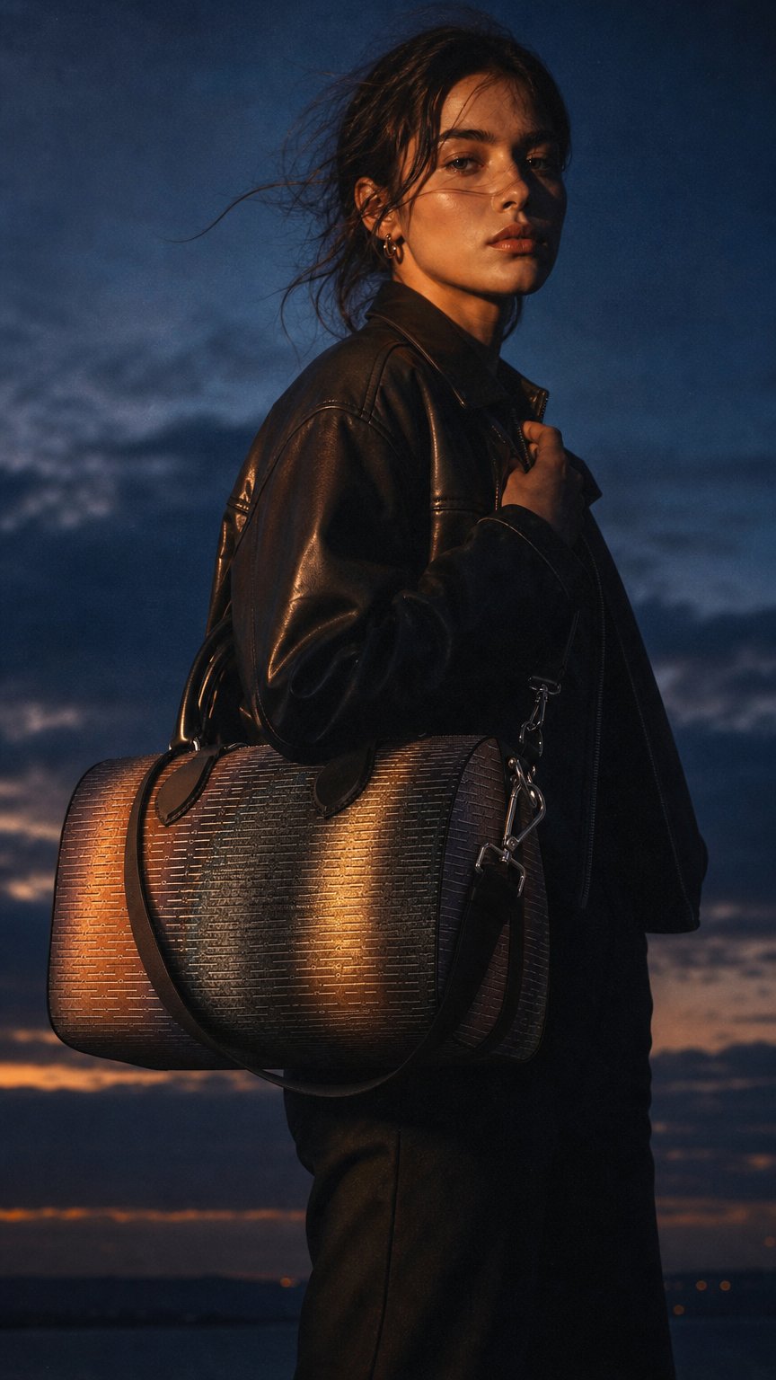 AI product shot of Éclipse Weekender