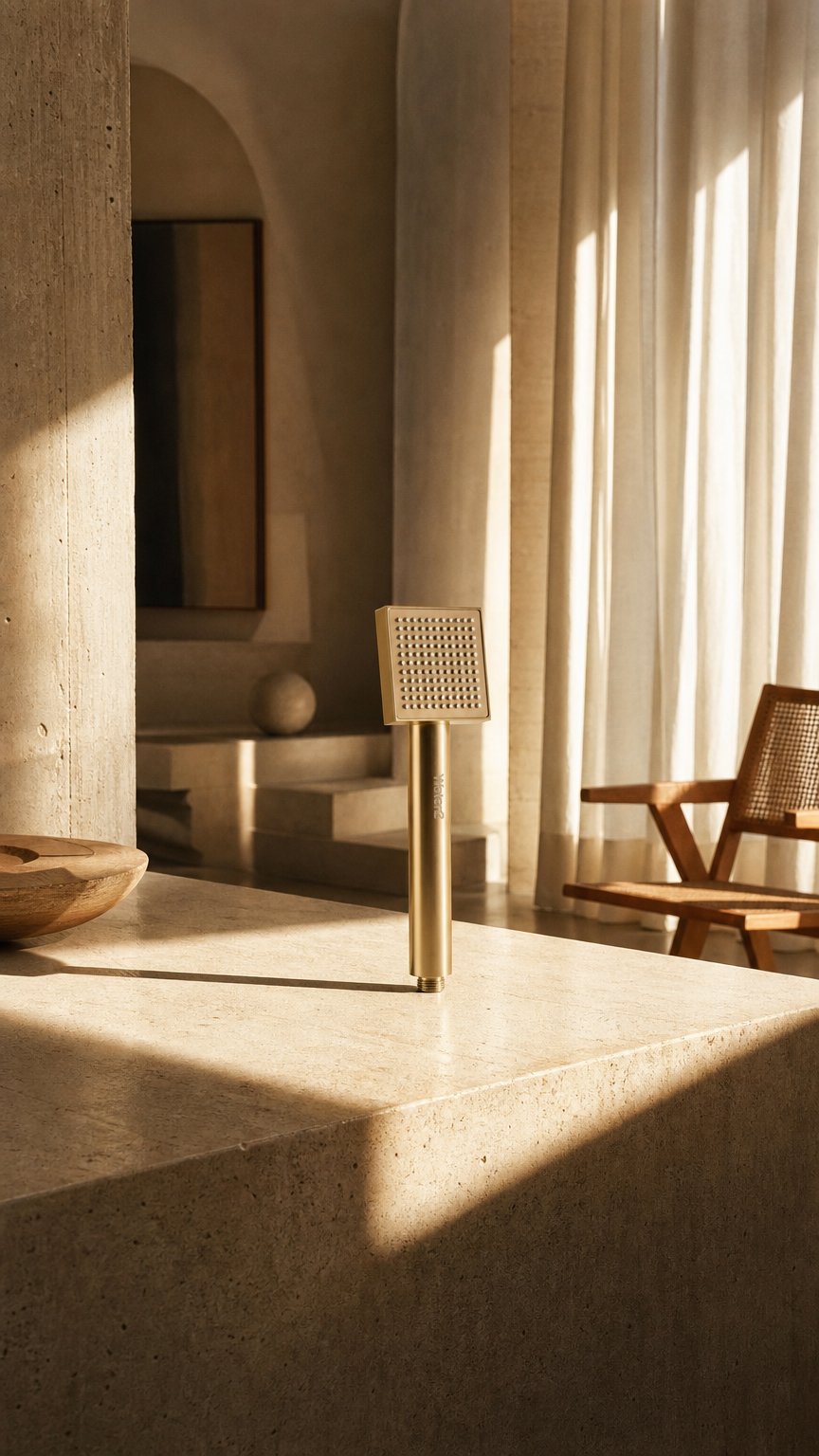 AI product shot of Shower Filter 2.0