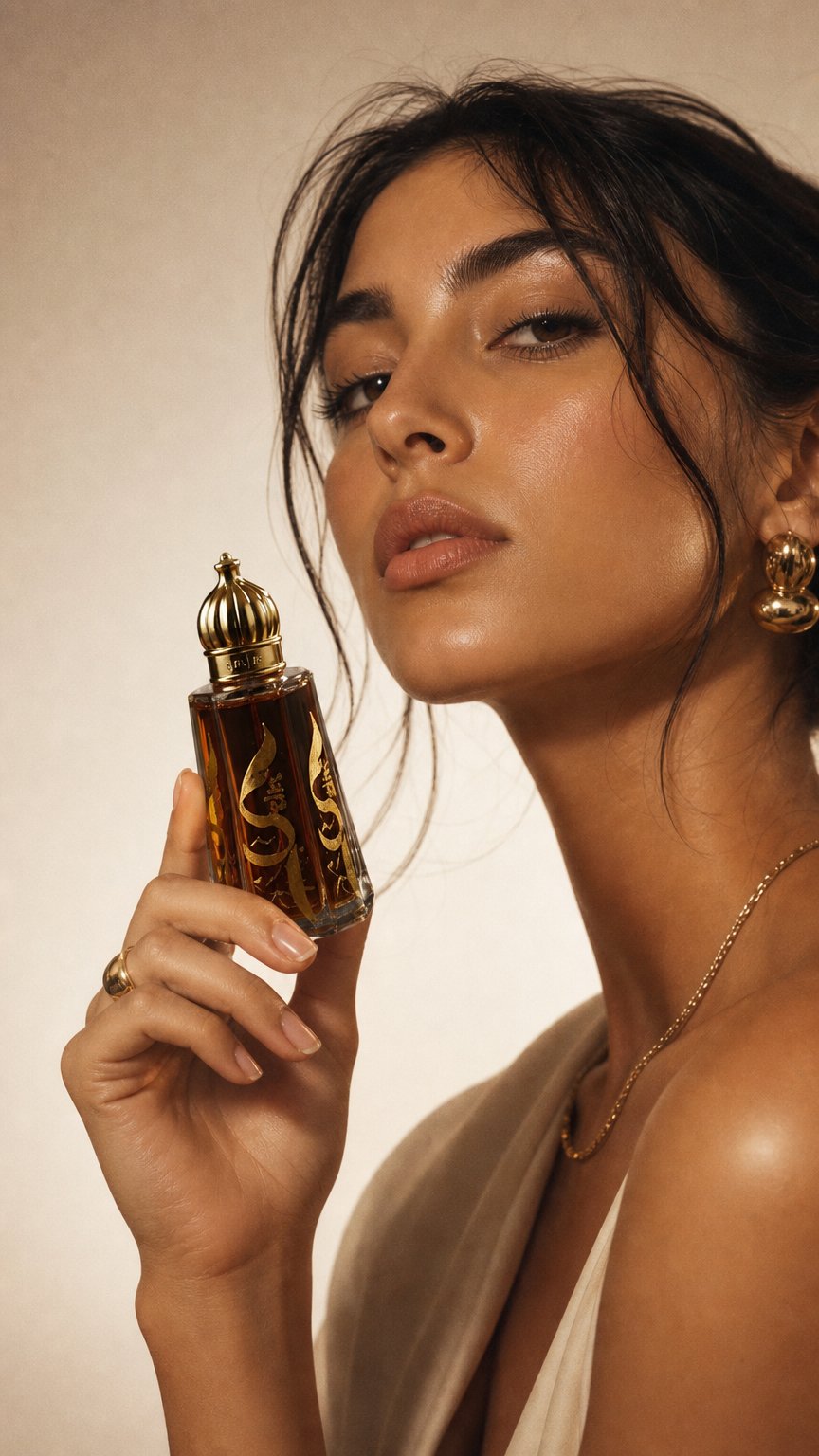 AI product shot of Oasis - Perfume Oil