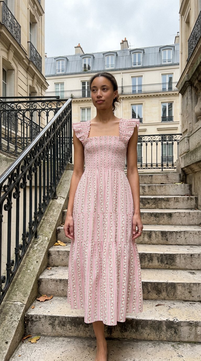 AI product shot of The Ellie Nap Dress