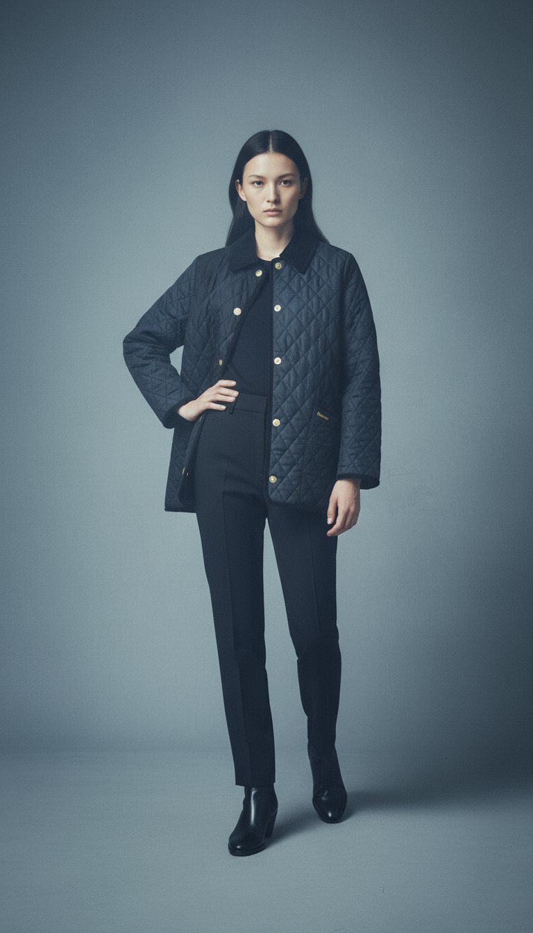 AI product shot of Barbour Meryl Quilted Jacket - Women's
