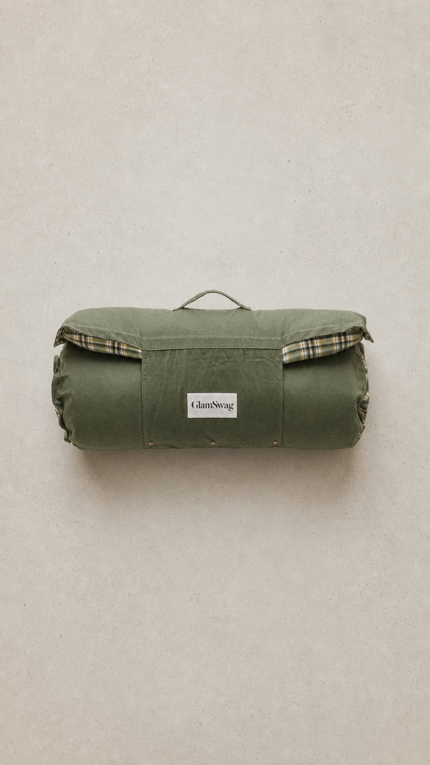 AI product shot of Outback GlamSwag - The Bangalow