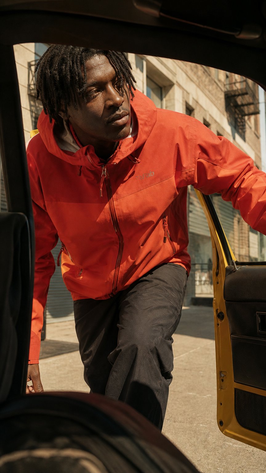 AI product shot of Mountain Pro Shell Jacket Men's