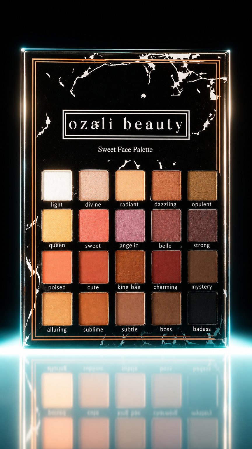 AI product shot of Sweet Face Palette