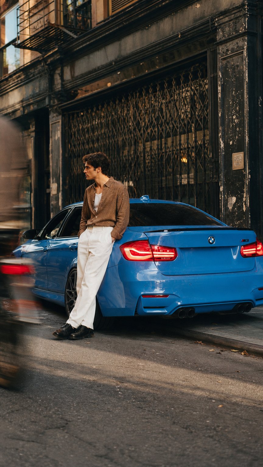 AI product shot of BMW M3 G8x LCI 07/2024 ... M3 Competition stage 1
