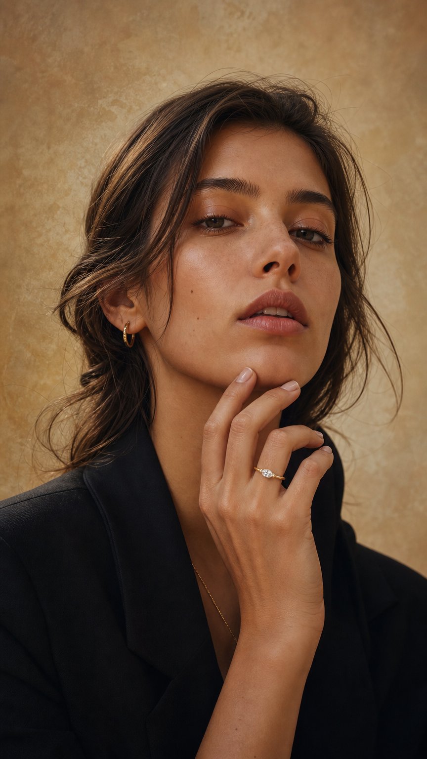AI product shot of Seren Ring