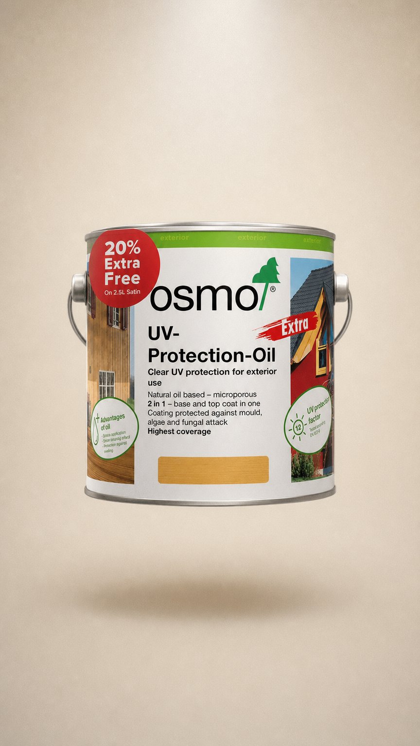 AI product shot of Osmo UV Protection Oil Extra