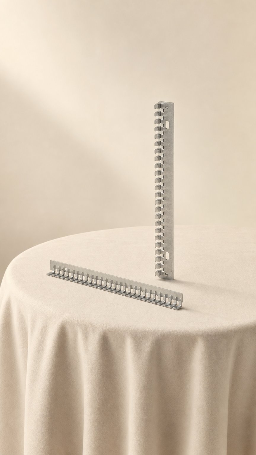 AI product shot of Mirrix Chloe Pocket Loom Sett Combs