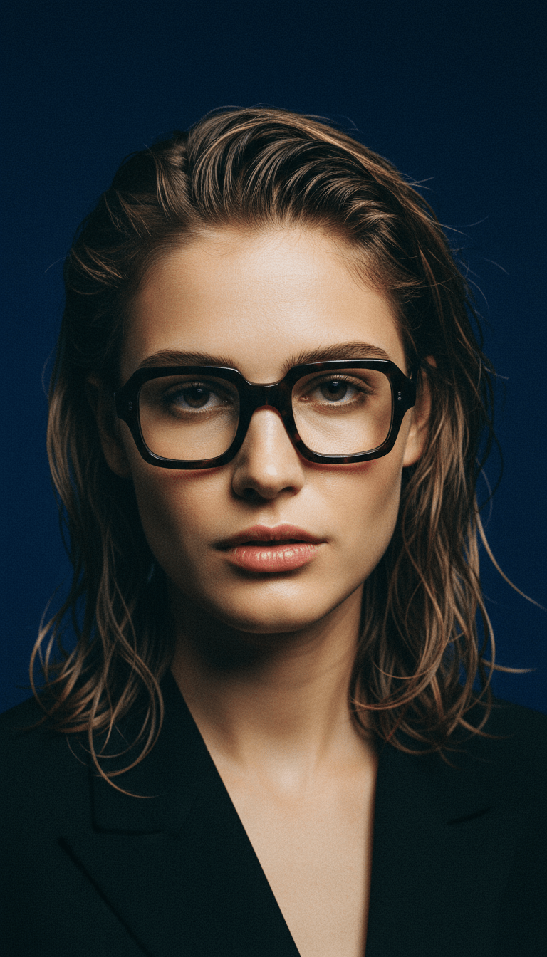 AI product shot of Gabriel Brown / Havana - Blue Light