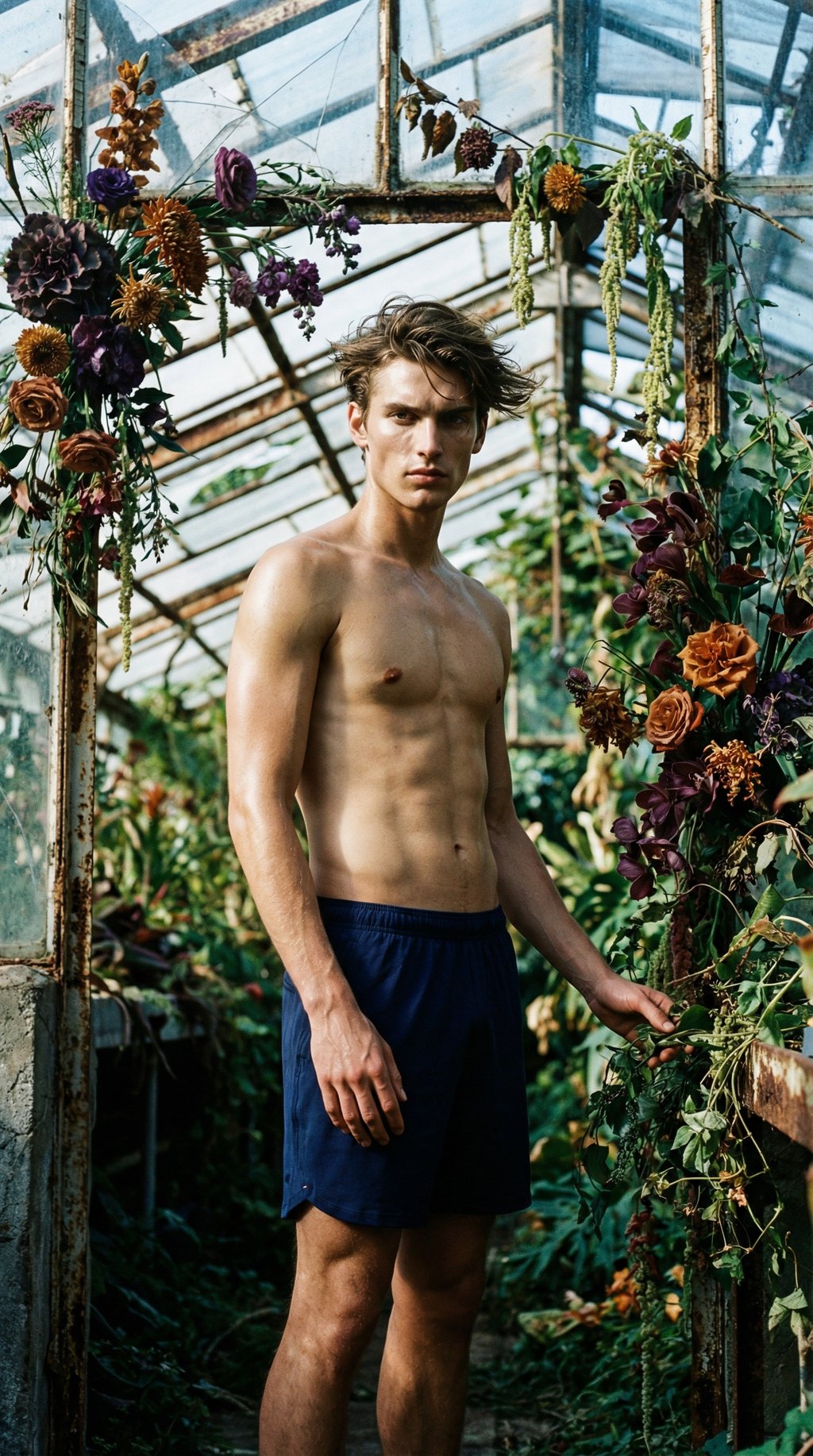AI product shot of Men's Sleep Short