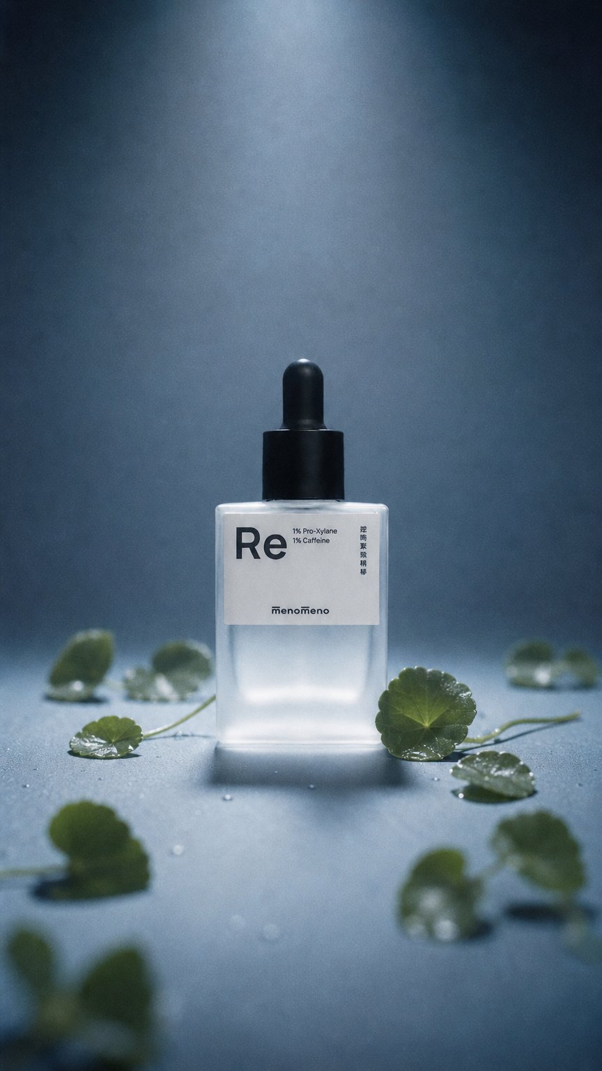 AI product shot of Re 逆時緊緻精華