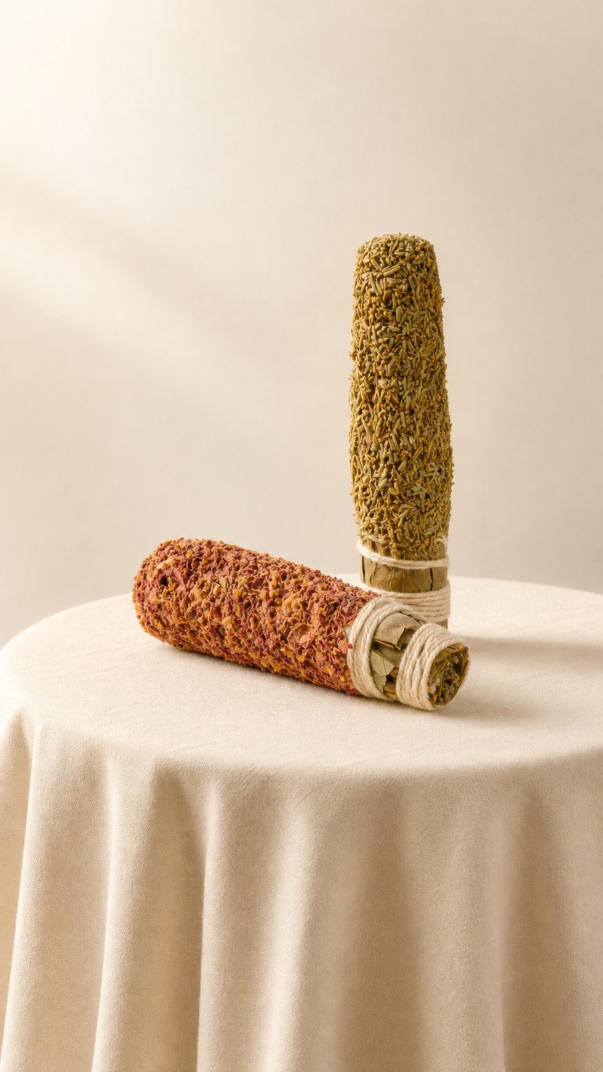 AI product shot of SAHUMERIO artesanal