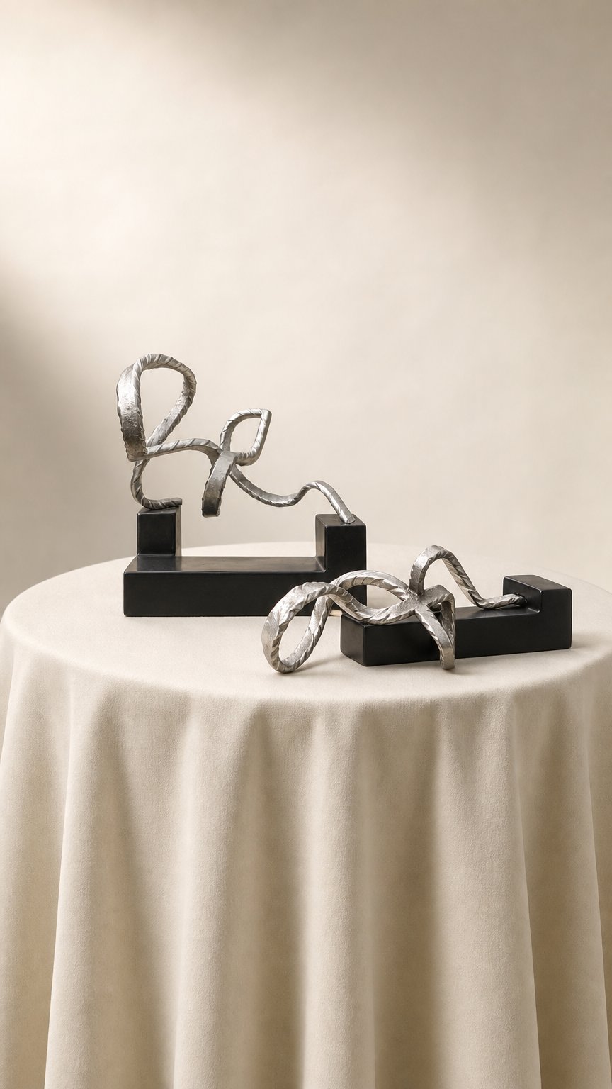 AI product shot of 54321 Sculpture