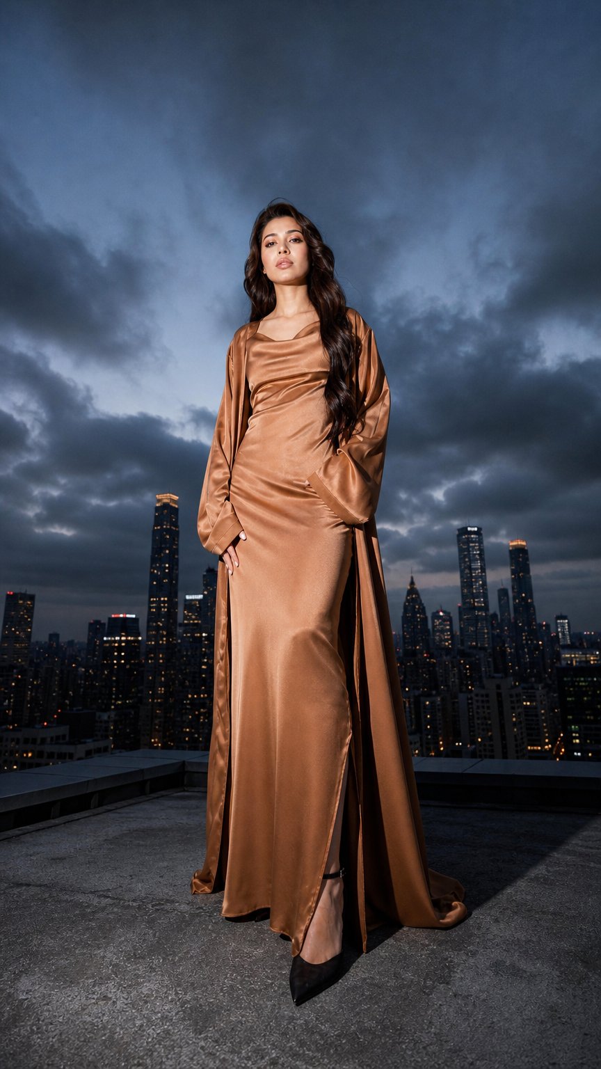 AI product shot of Anissa | Signature Abaya Set