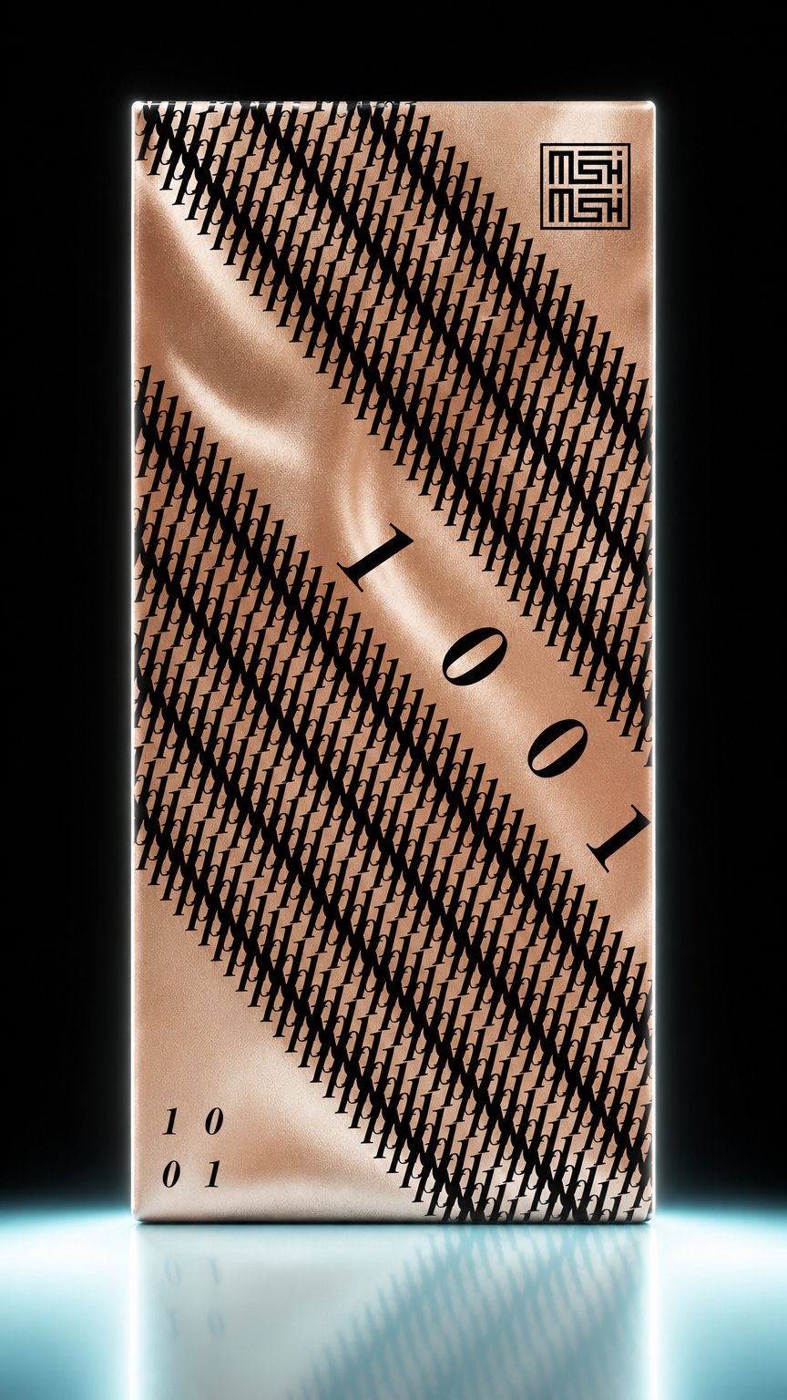 AI product shot of The Scheherezade Silk Scarf