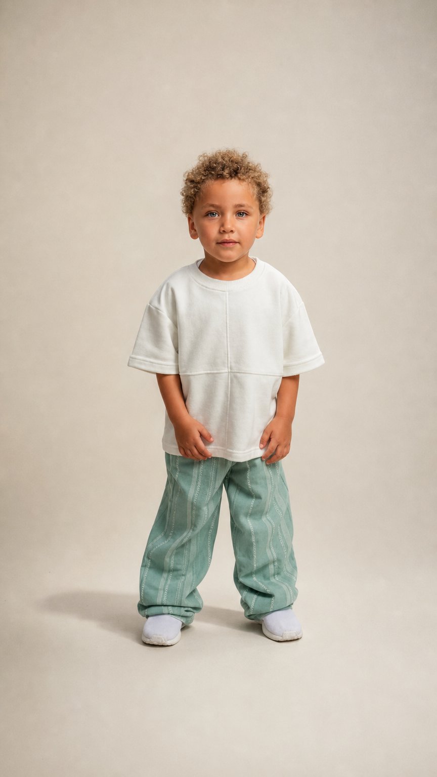 AI product shot of Linen Mint Pants