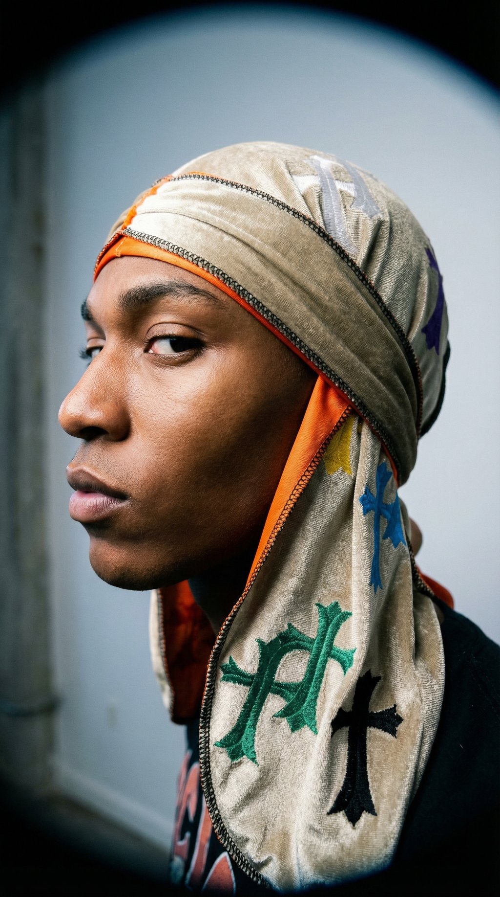 AI product shot of SKB ‘MEDIEVAL’ DURAG