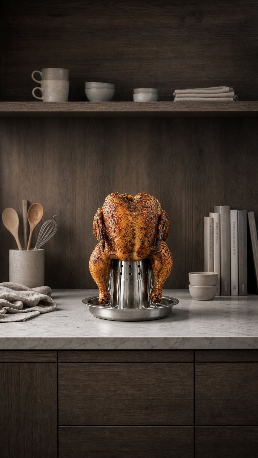 AI product shot of GRILLARO 🍗 Nie wieder trockenes Hähnchen vom Grill