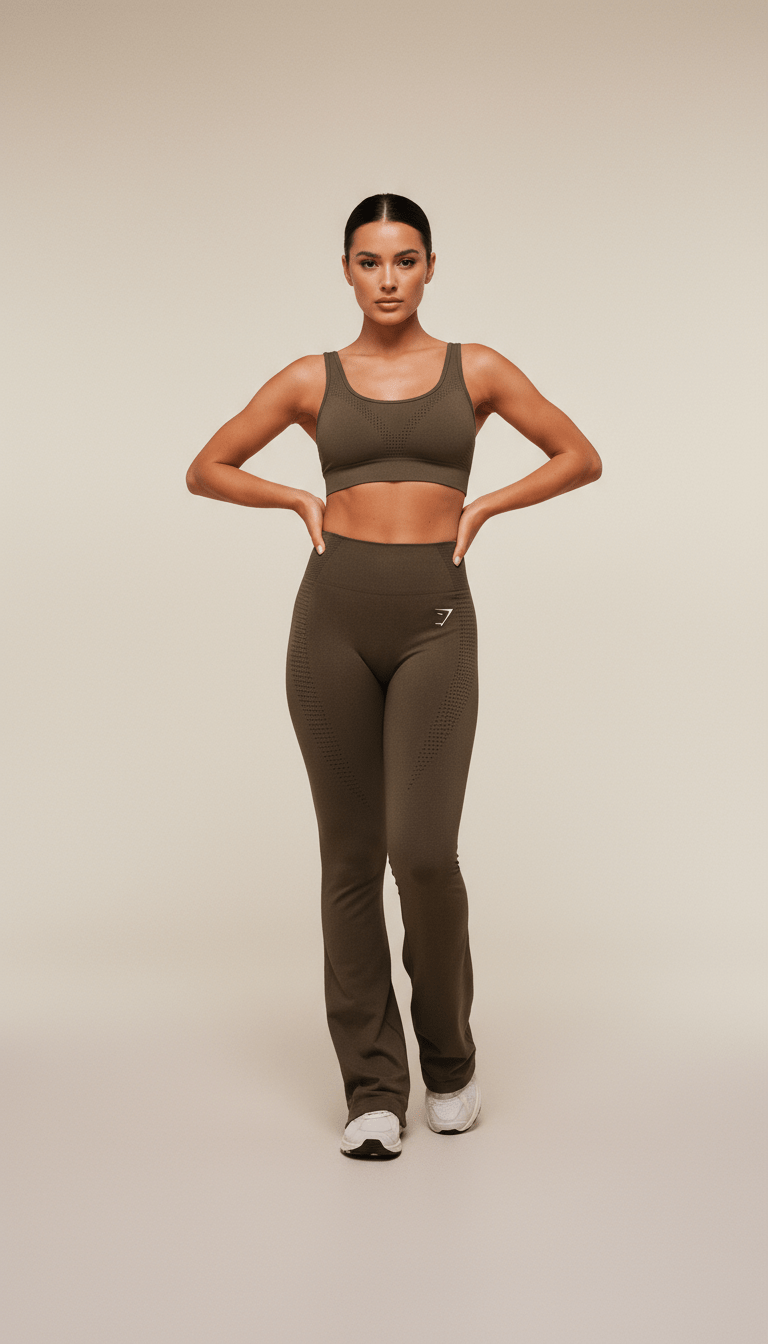 AI product shot of Vital Soft Flared Leggings
