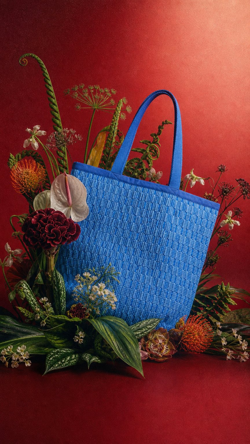 AI product shot of LINEAH / ÉGKÉK ÉS KIRÁLYKÉK
