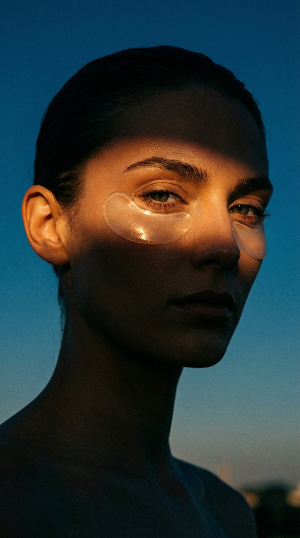 AI product shot of Hydrogel Eye Pads