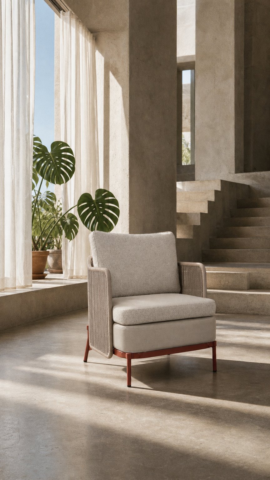 AI product shot of Aeri Armchair