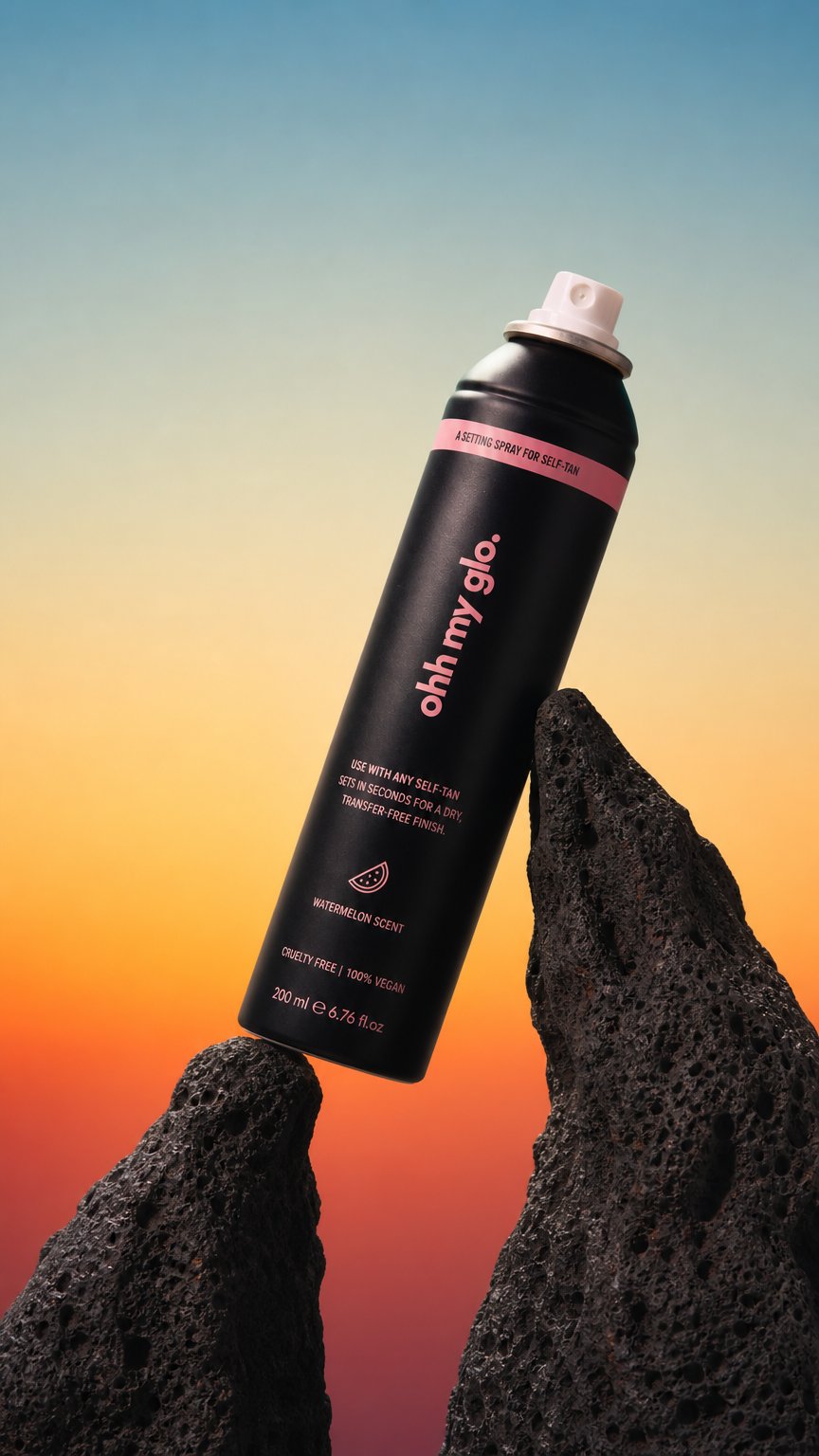AI product shot of Self-Tan Setting Spray - 2 Pack