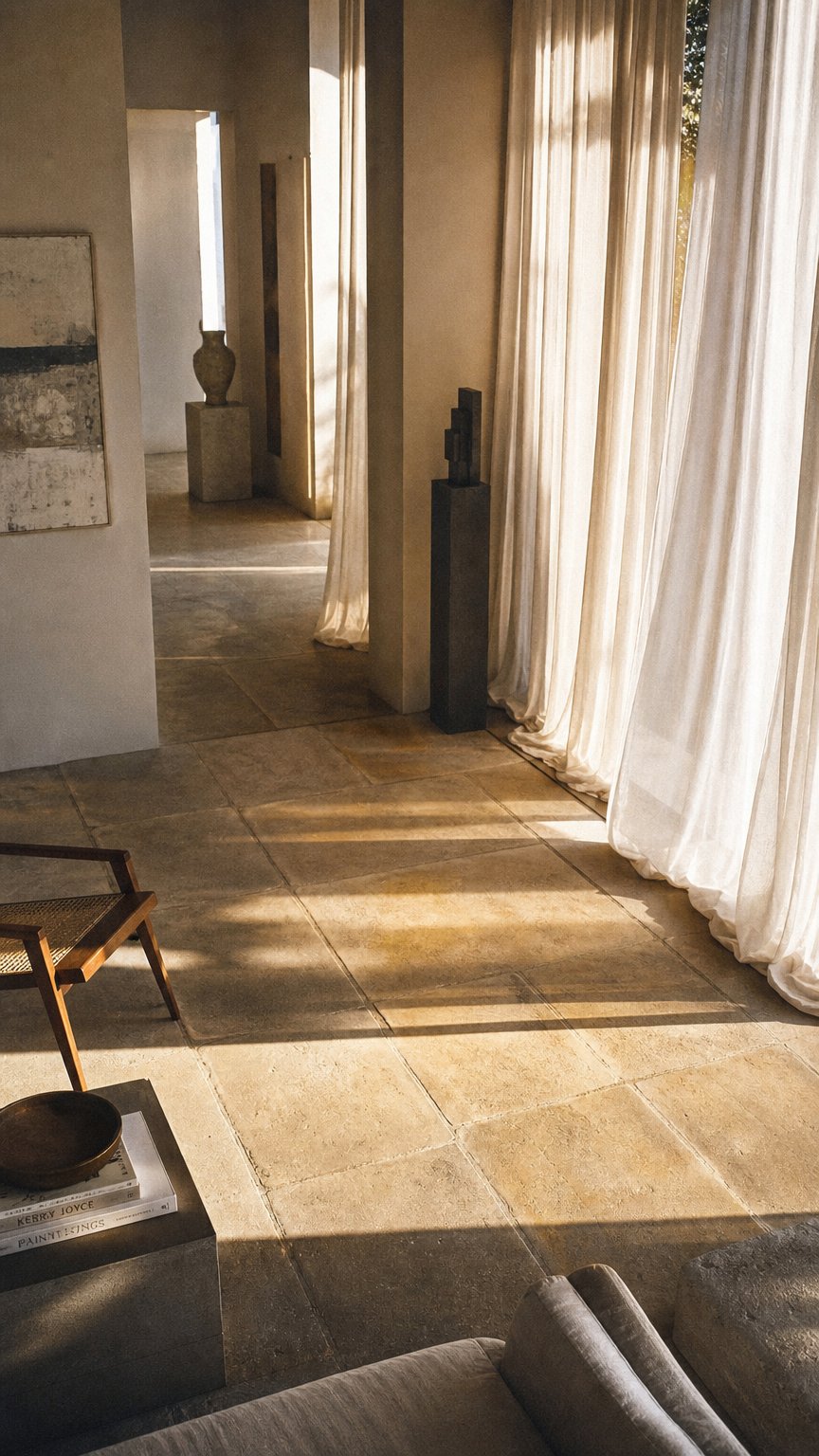 AI product shot of Indian Sandstone Paving - Raj Green - Paving Slabs