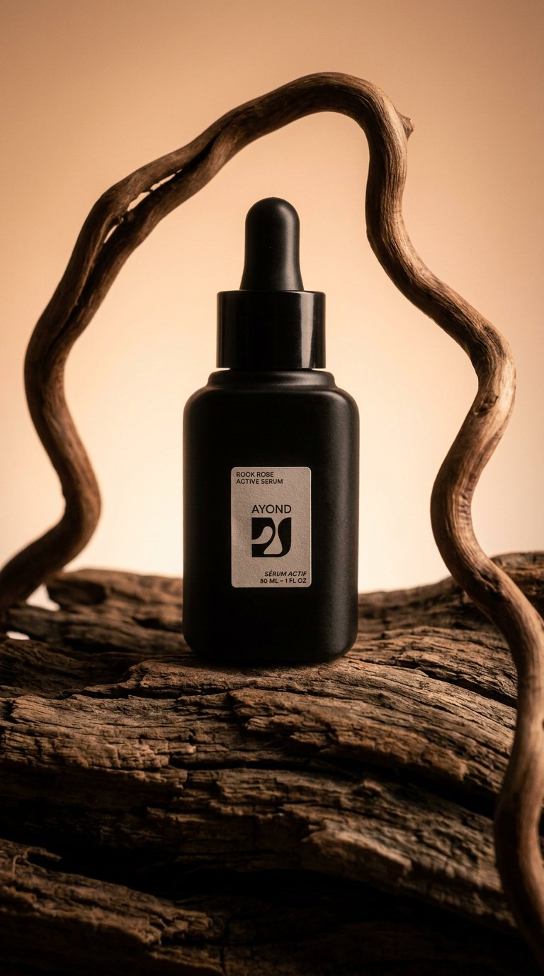 AI product shot of Rock Rose Active Serum