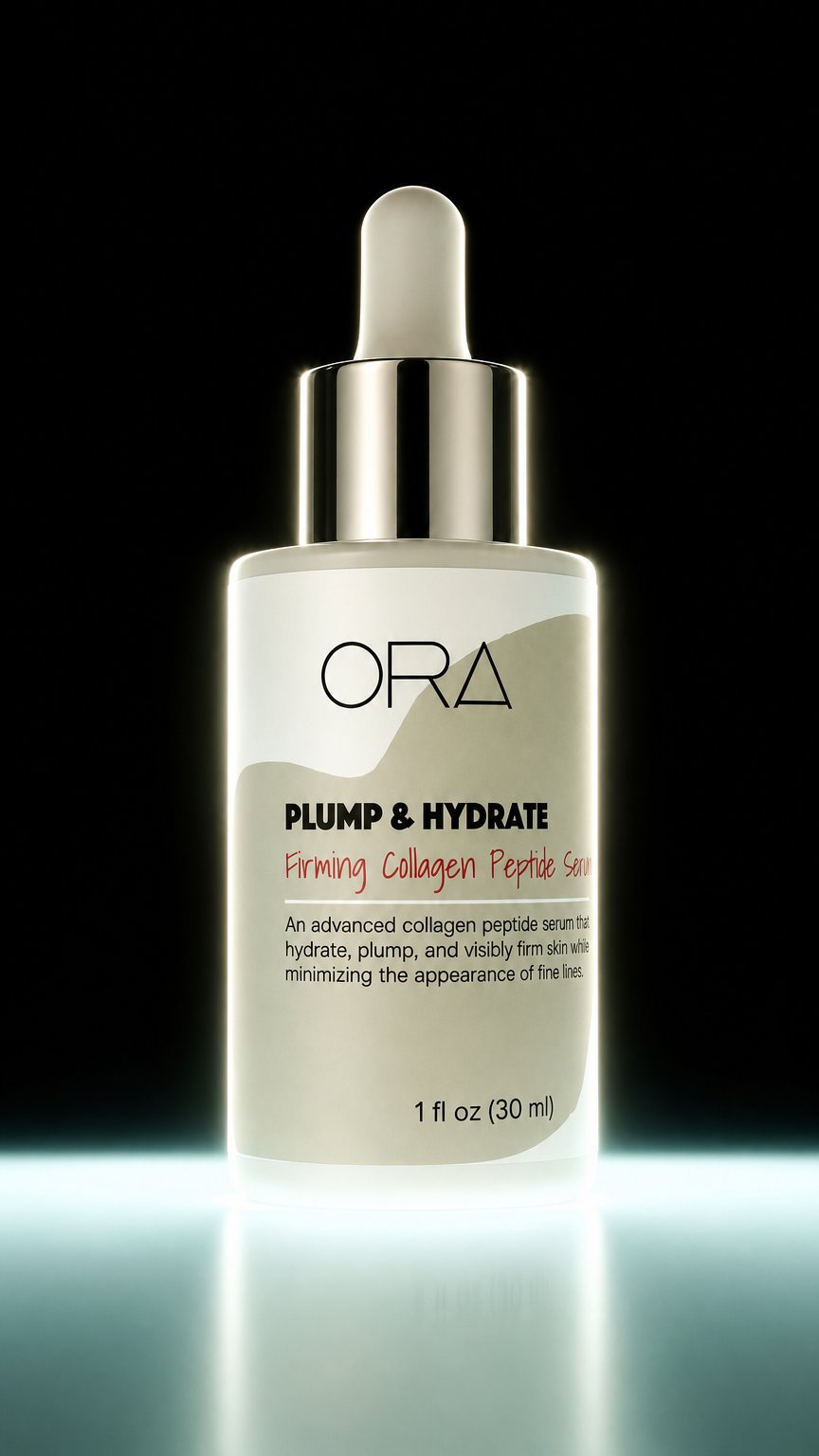 AI product shot of Firming Collagen Peptide Serum | 30ml