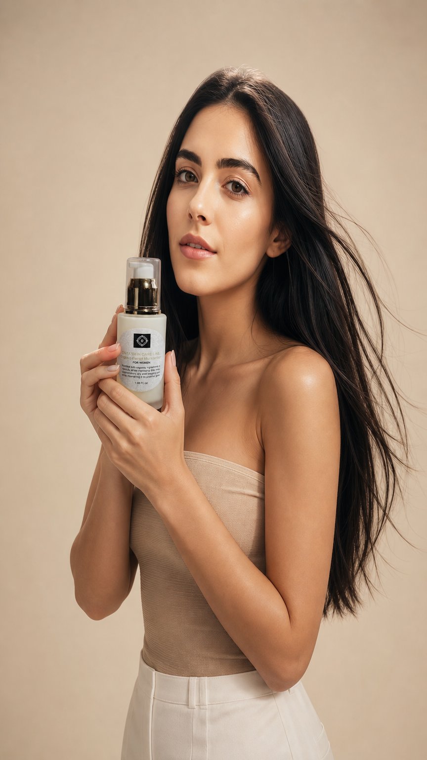 AI product shot of Organic Facial Wash - For WOMEN - ITEM CODE: 655457642358
