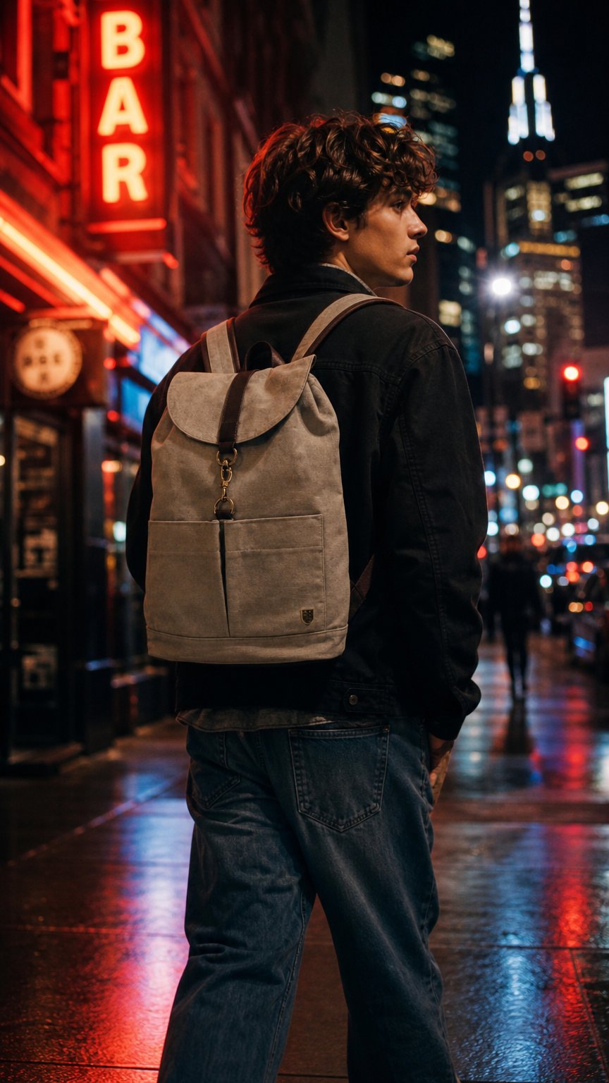 AI product shot of Pier One UNISEX - Hátizsák - grey