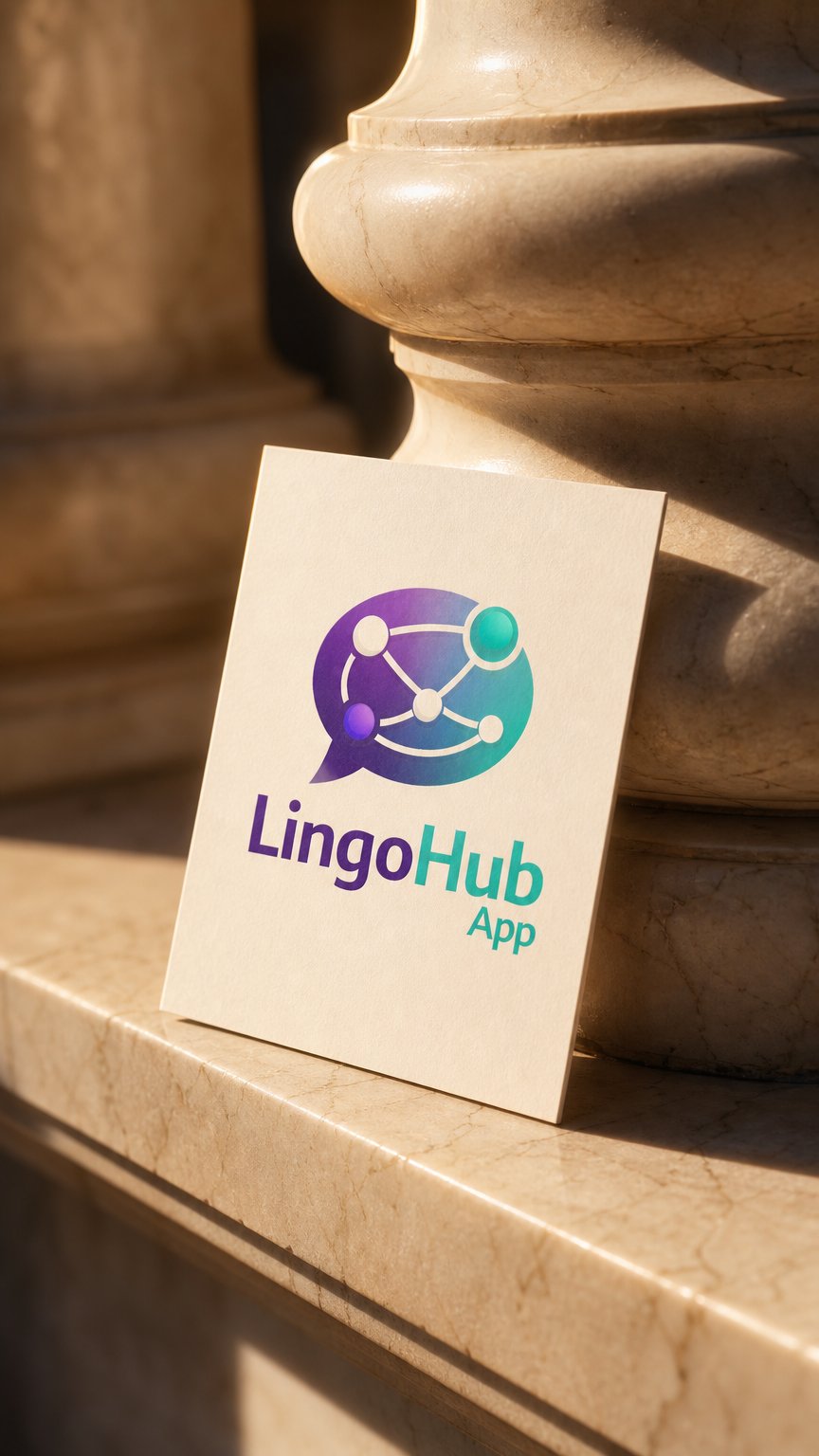 AI product shot of LingoHub Language Learning Platform