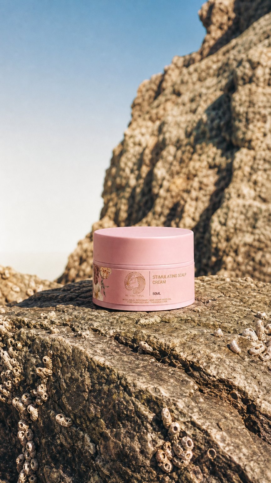 AI product shot of Stimulating Scalp Cream 50ML