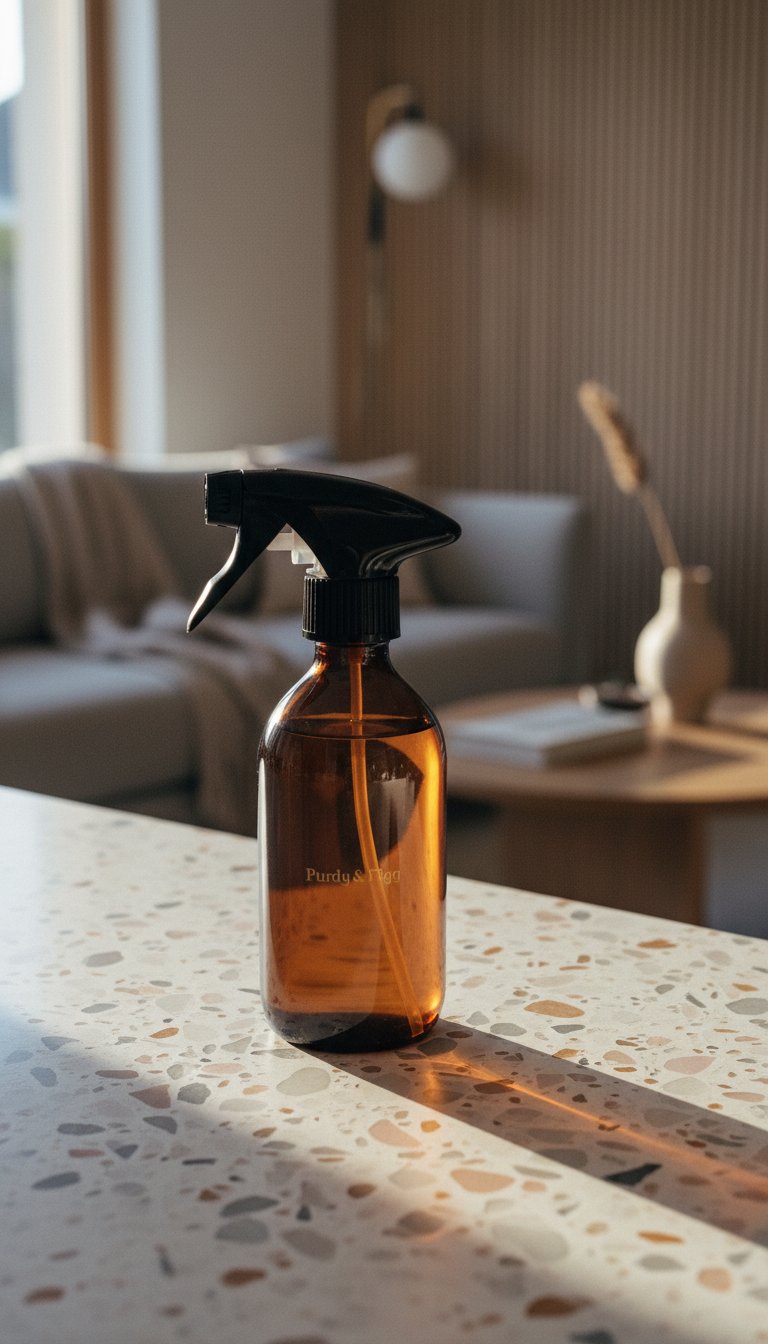 AI product shot of Counter Clean Bottle for Life (300ml)