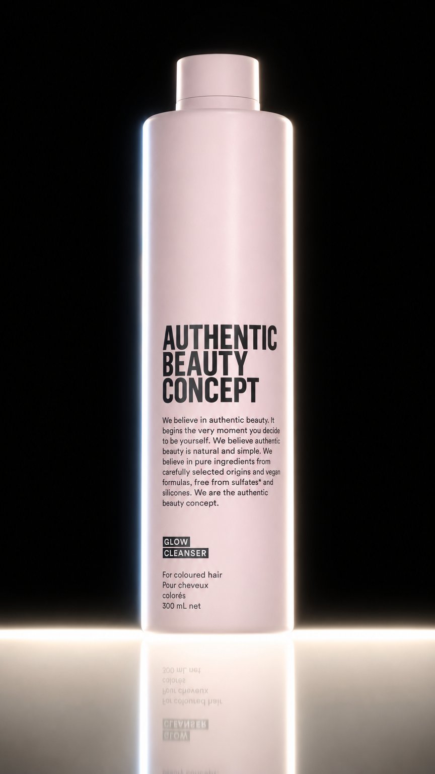 AI product shot of Glow Cleanser
