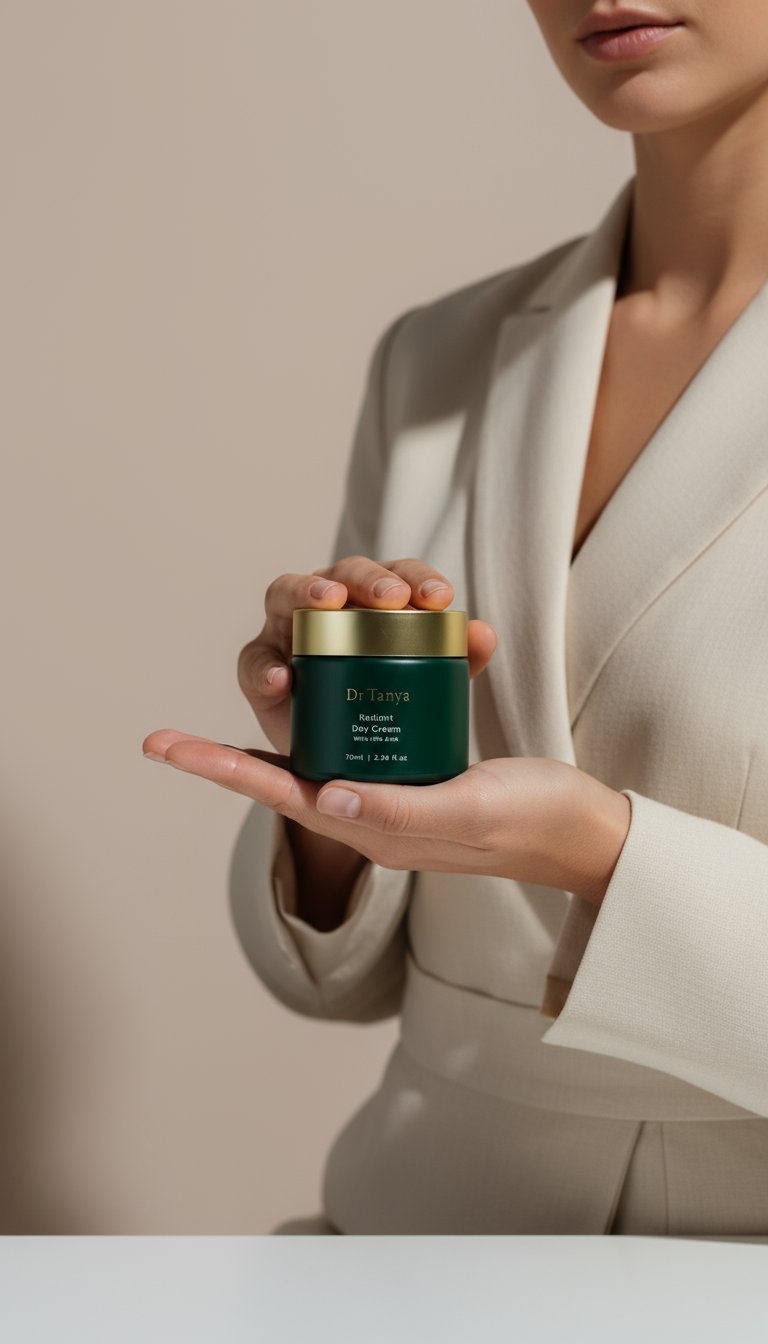 AI product shot of Radiant Day Cream