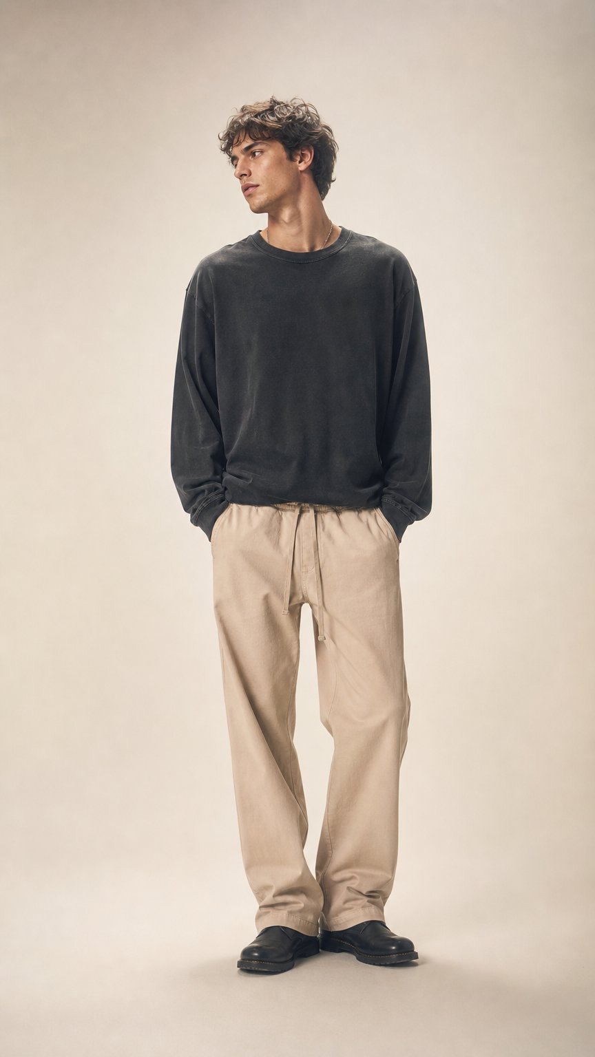 AI product shot of Floyde Pant - Wall