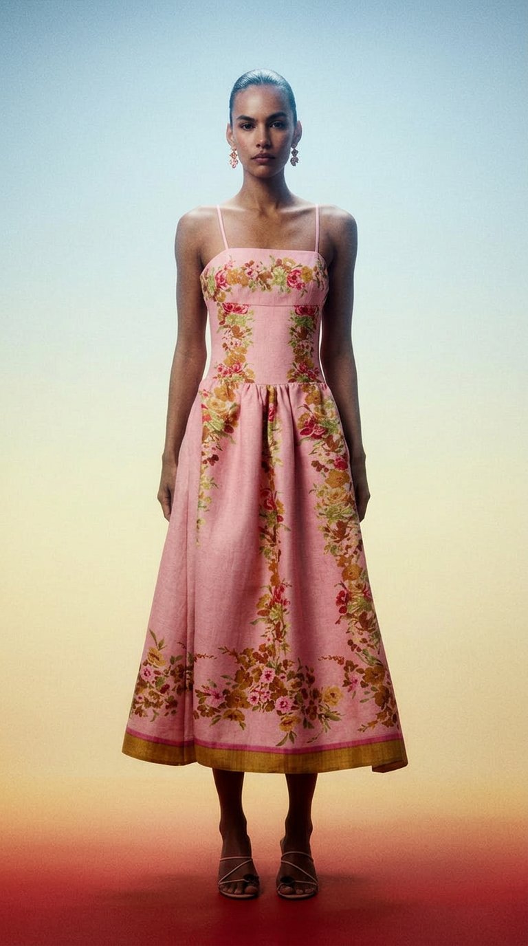 AI product shot of ALANA MAXI DRESS