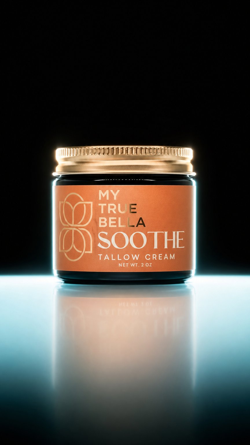 AI product shot of SOOTHE Tallow Cream