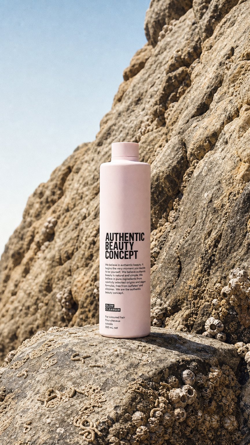 AI product shot of Glow Cleanser