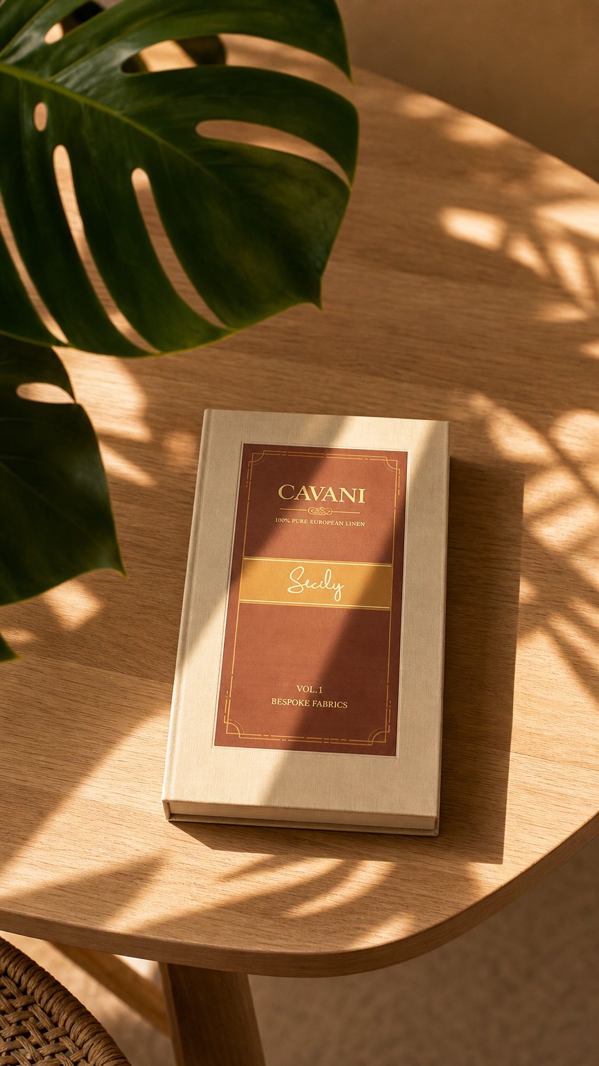 AI product shot of Cavani Sicily Vol I